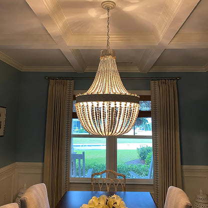 Luman Beaded Chandelier