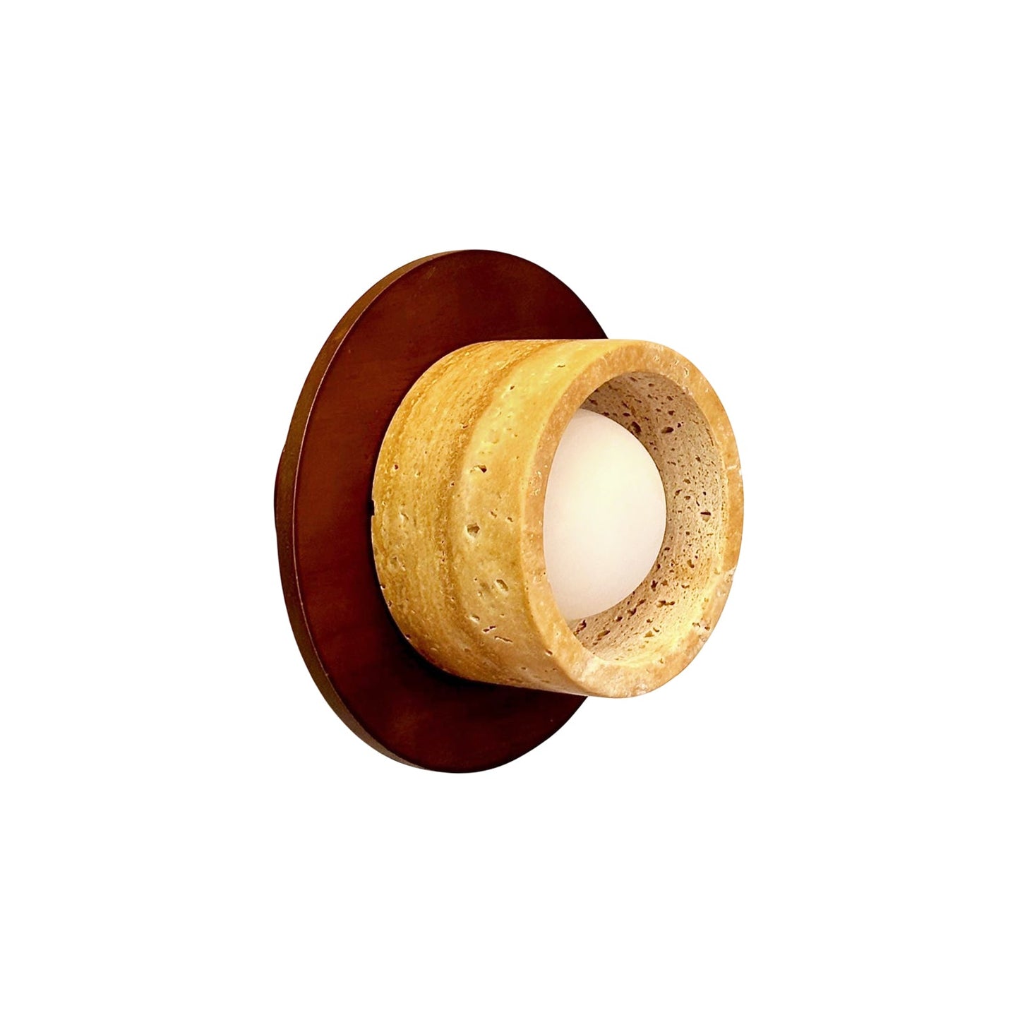 Andune Travertine Wall Lamp