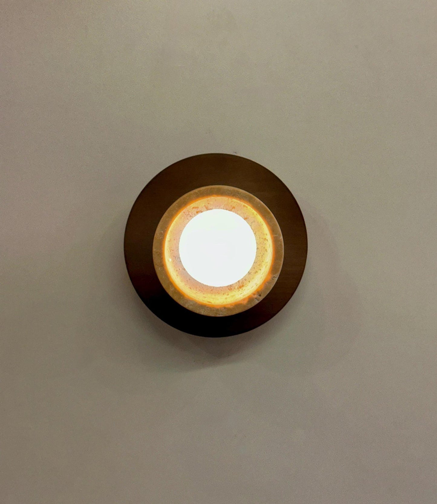 Andune Travertine Wall Lamp