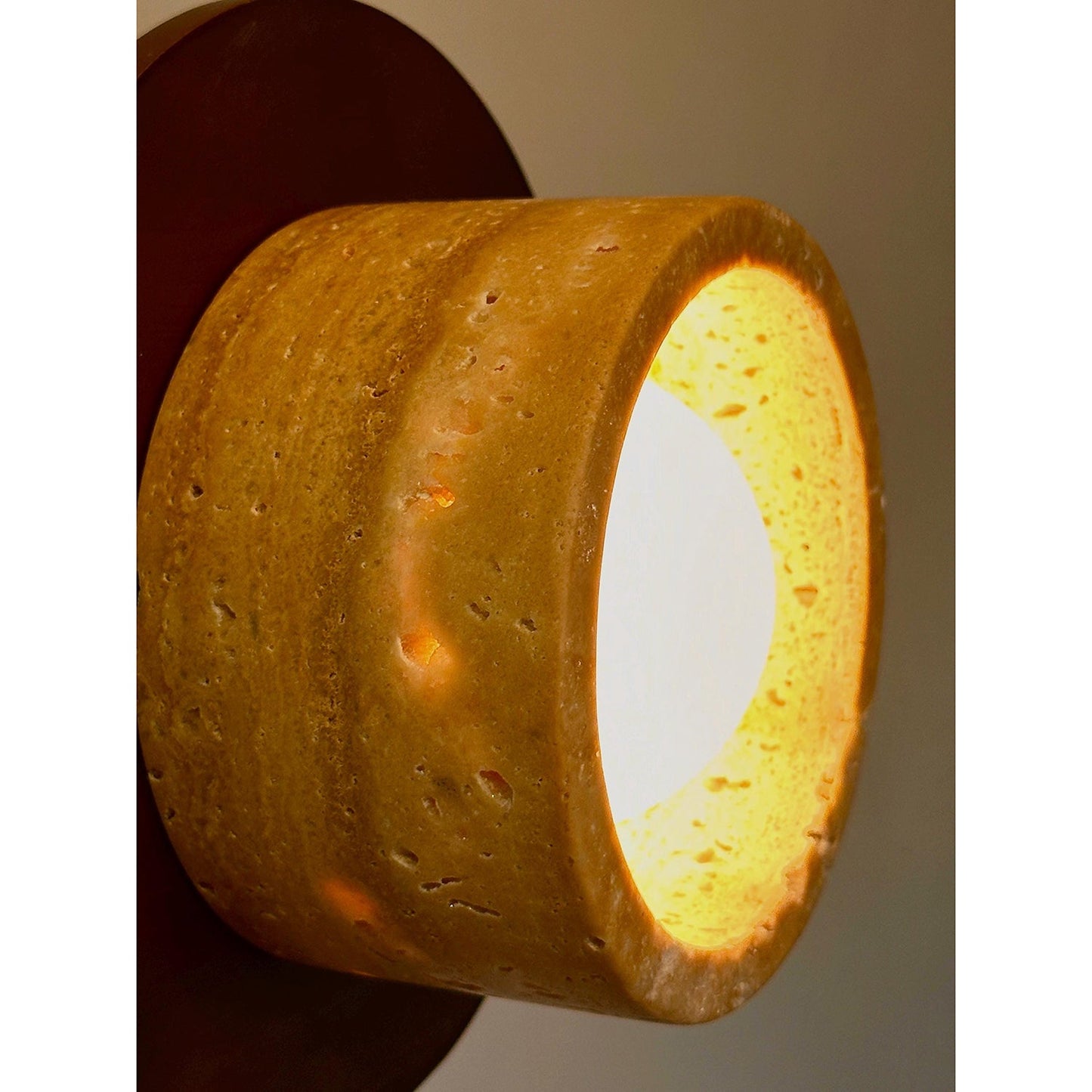 Andune Travertine Wall Lamp