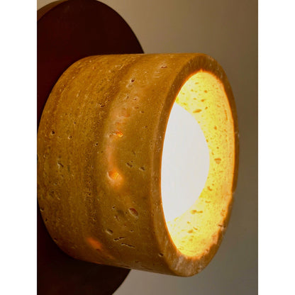 Andune Travertine Wall Lamp