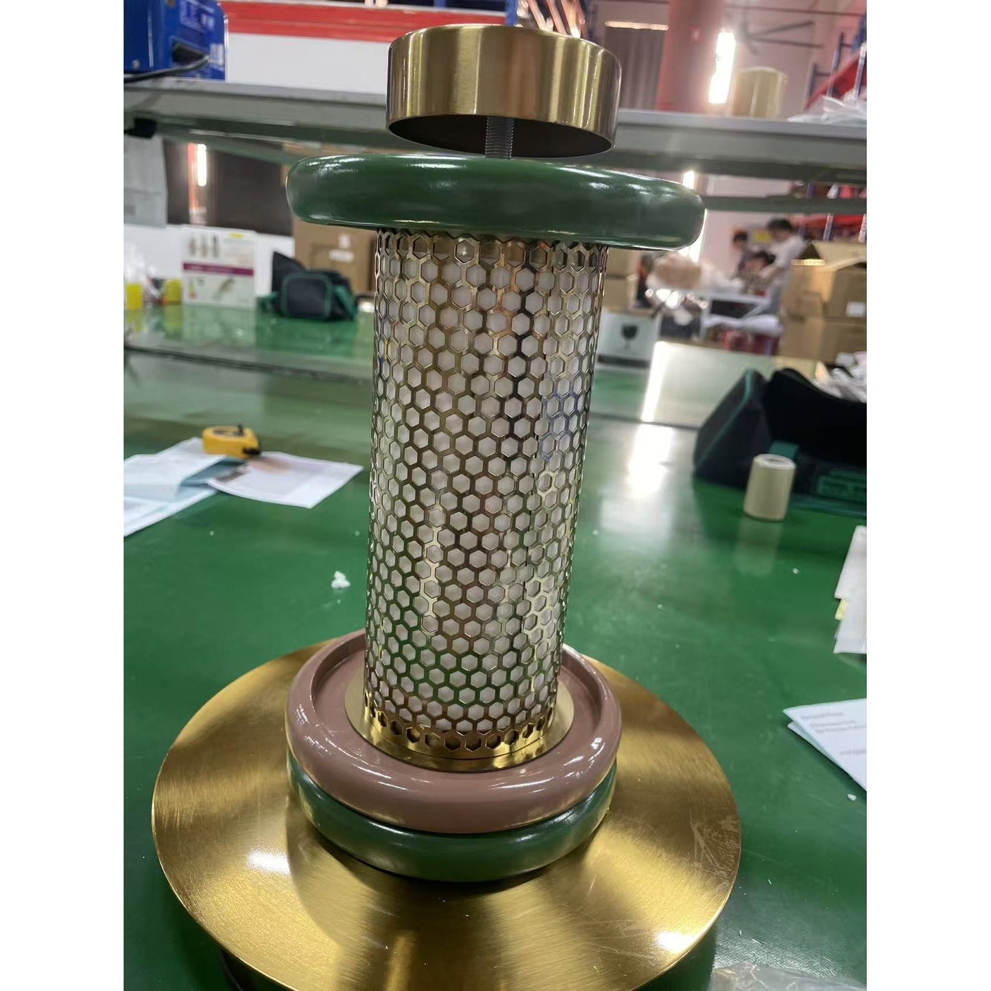 Marika Glass Table Lamp