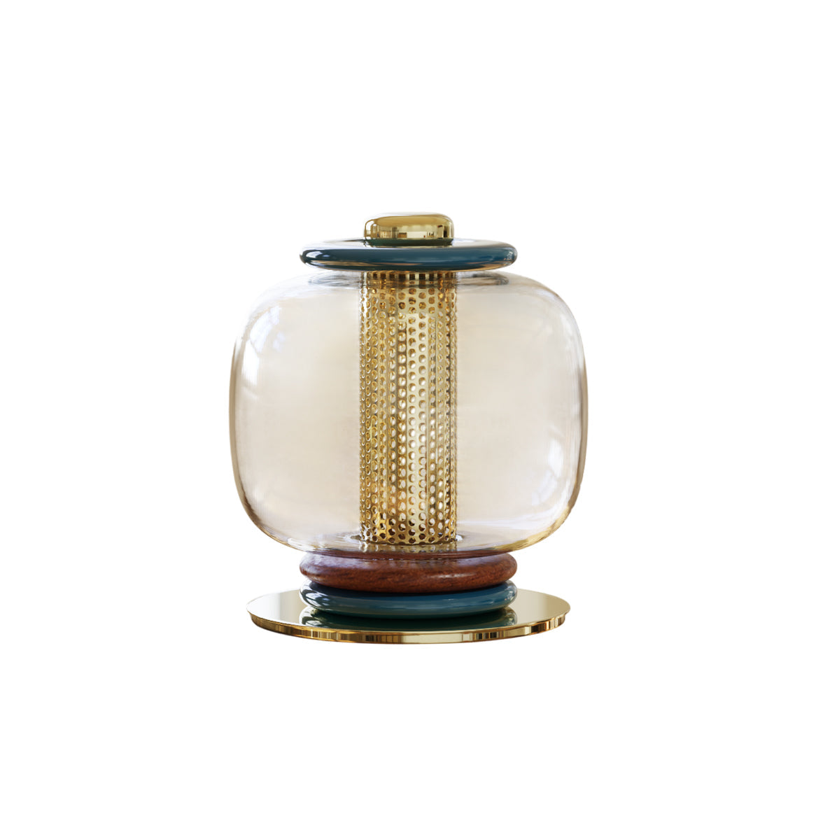 Marika Glass Table Lamp