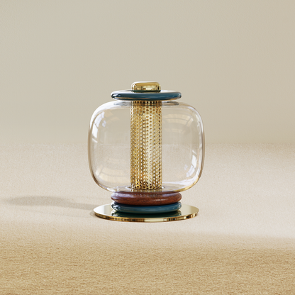 Marika Glass Table Lamp