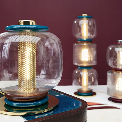 Marika Glass Table Lamp