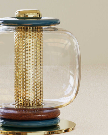 Marika Glass Table Lamp