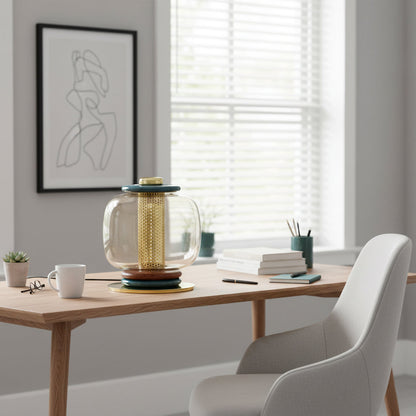 Marika Glass Table Lamp