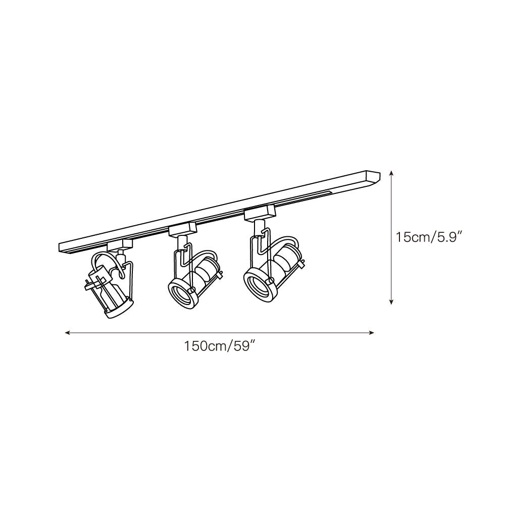 Noron Industrial Track Lights