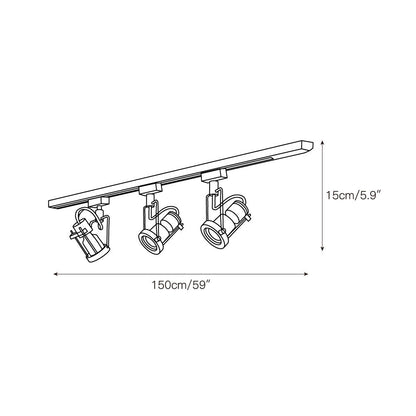 Noron Industrial Track Lights