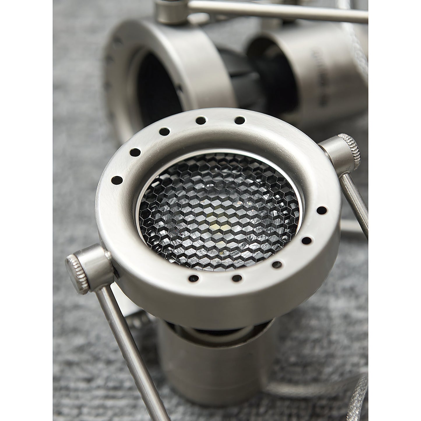 Noron Industrial Nickel Ceiling Lamp