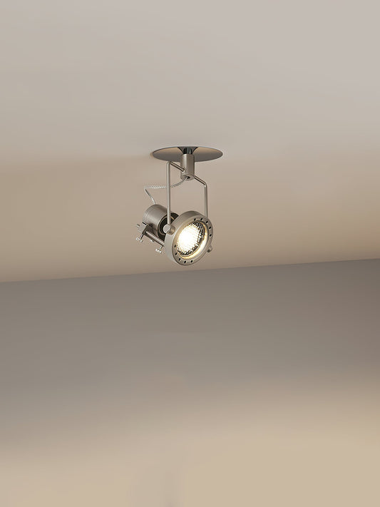 Noron Industrial Nickel Ceiling Lamp