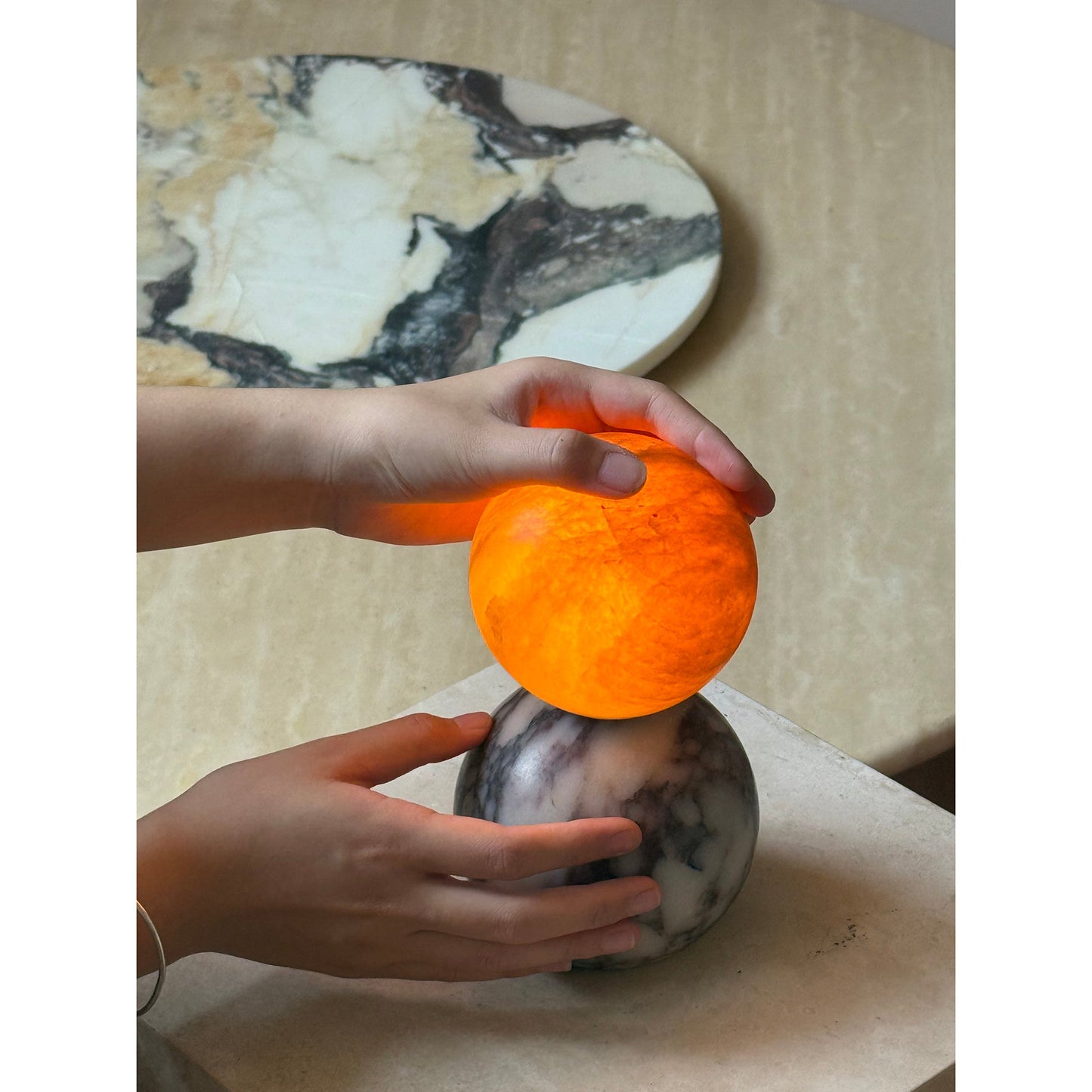 Noron Marble Table Lamp