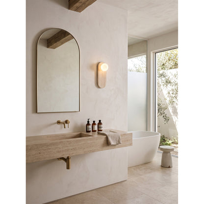 Marisol Travertine Wall Sconce