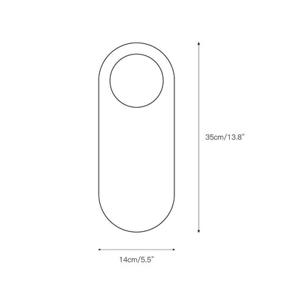 Marisol Oval Wall Lamp