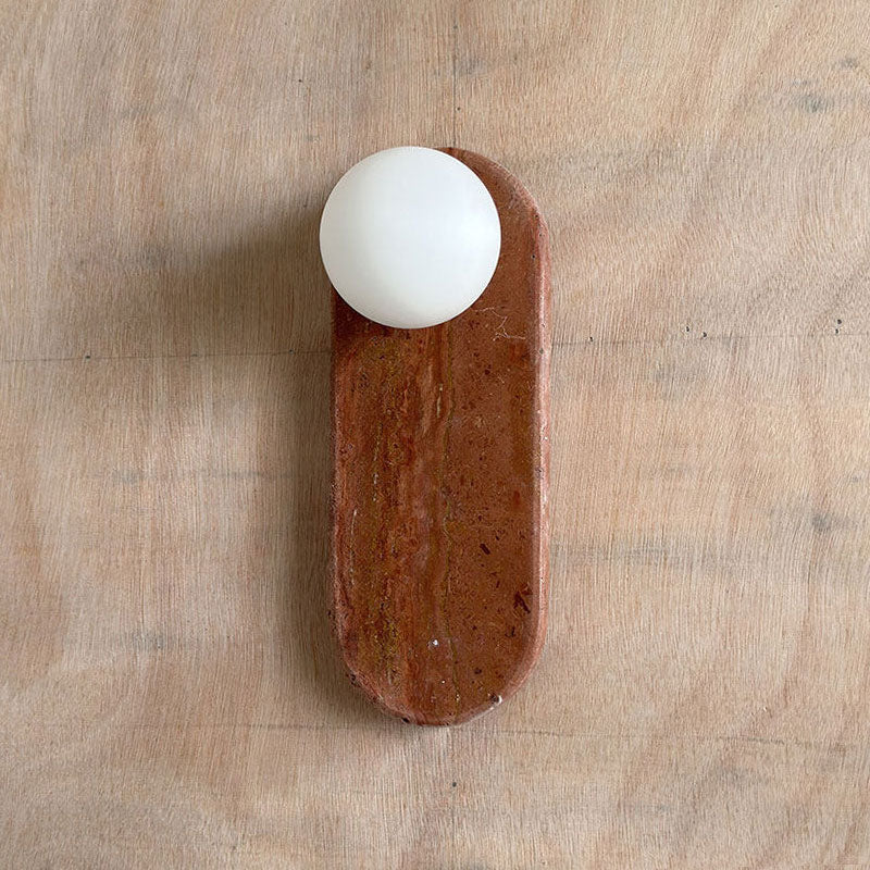 Marisol Travertine Wall Sconce