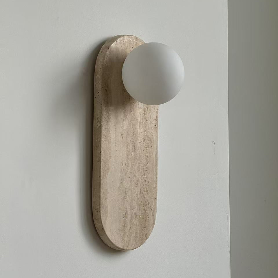 Marisol Travertine Wall Sconce