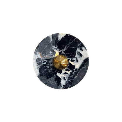 Marisol Round Marble Wall Lamp