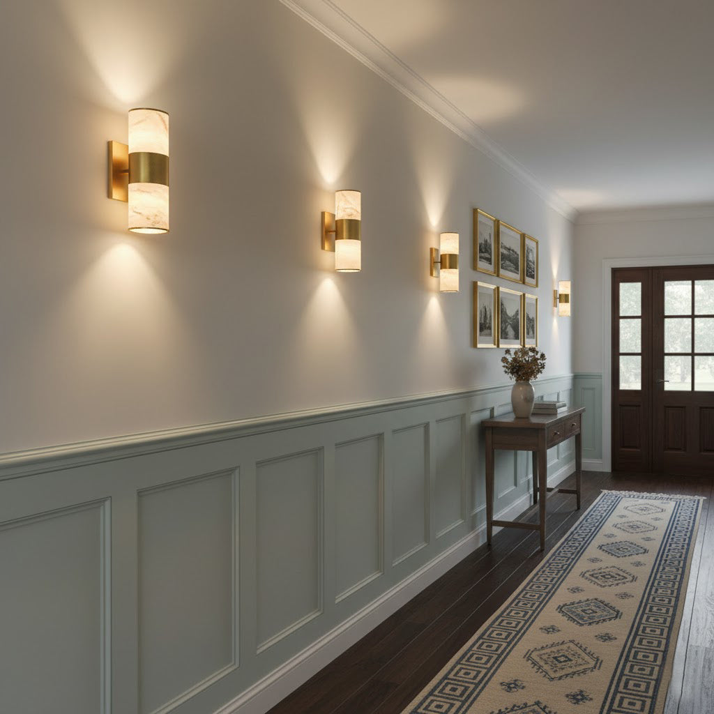 Elmique Alabaster Wall Lamp