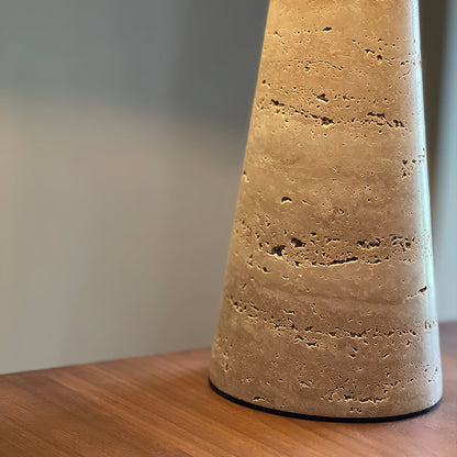 Elmai Travertine Table Lamp