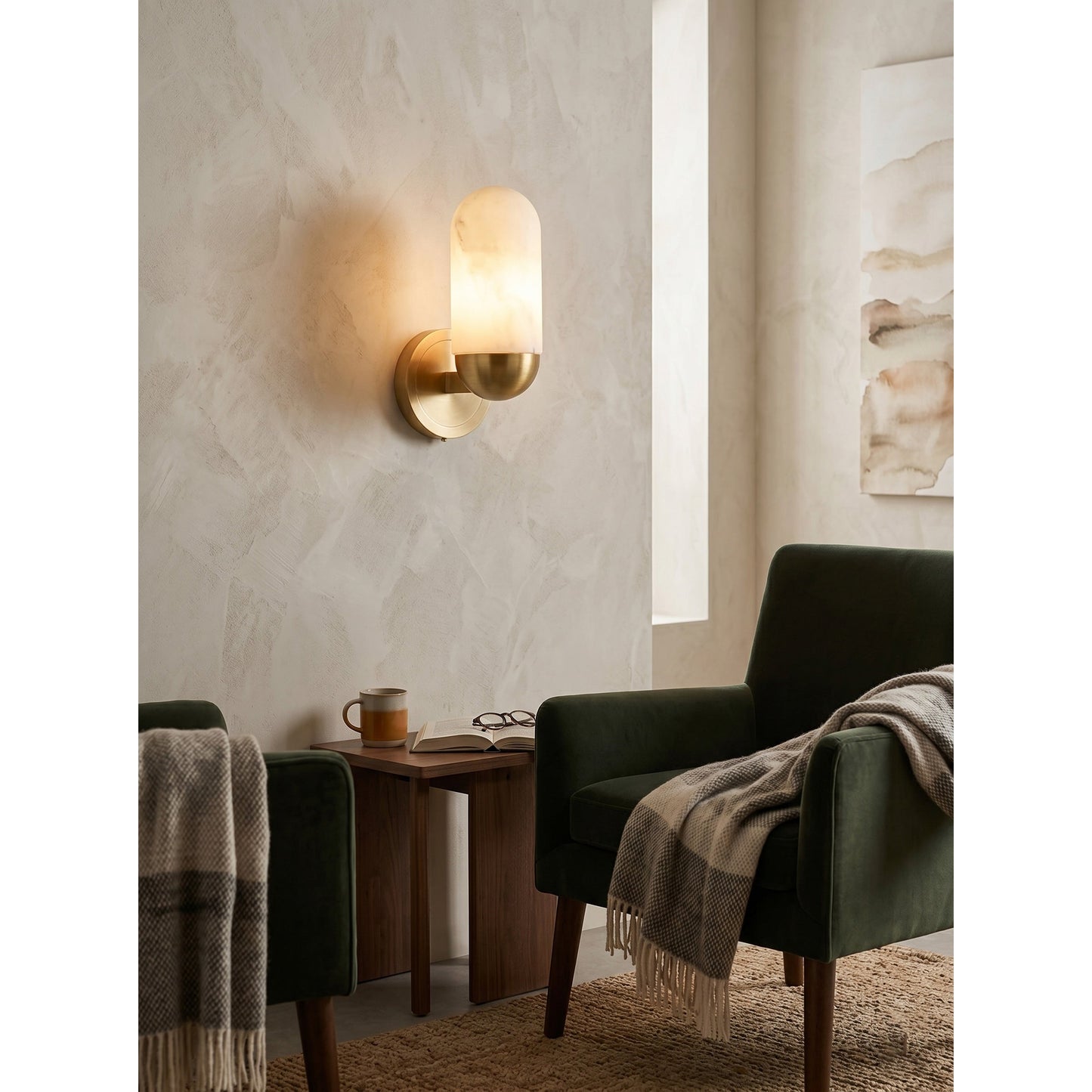 Calien Alabaster Wall Lamp