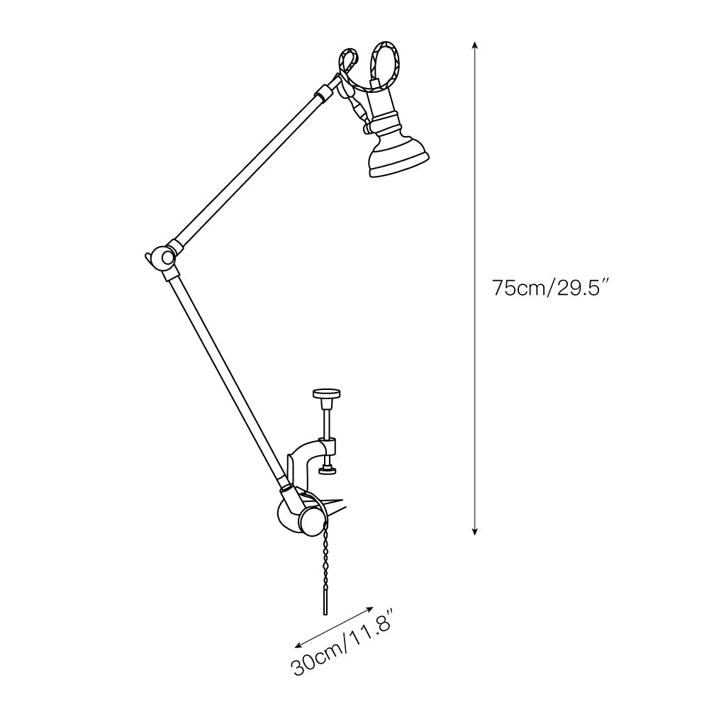 Corola Articulated Table Lamp