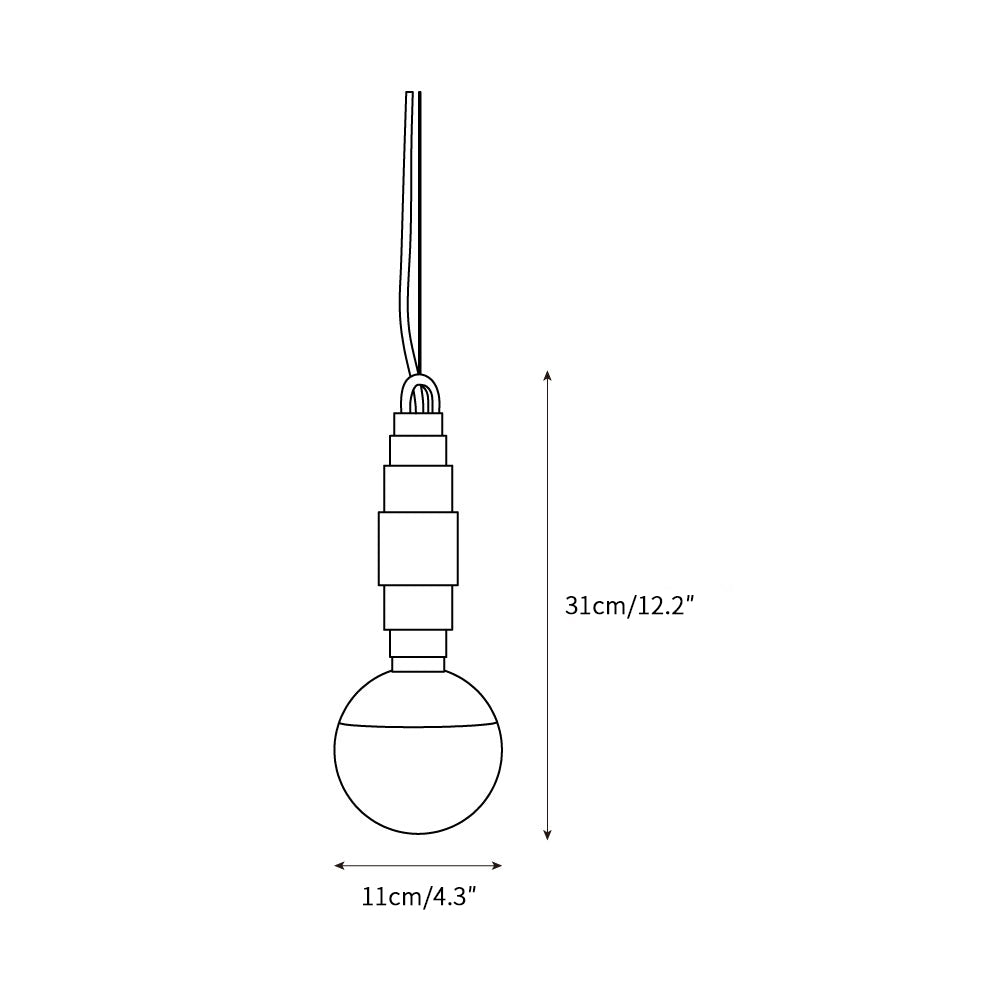 Maron Marble Pendant Lamp