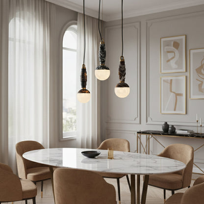 Maron Marble Pendant Lamp
