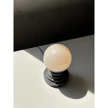 Maron Marble Table Lamp