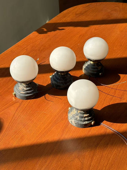 Maron Marble Table Lamp