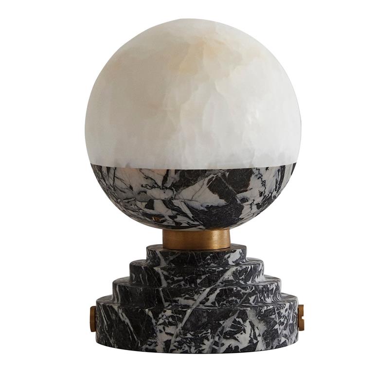 Maron Marble Table Lamp