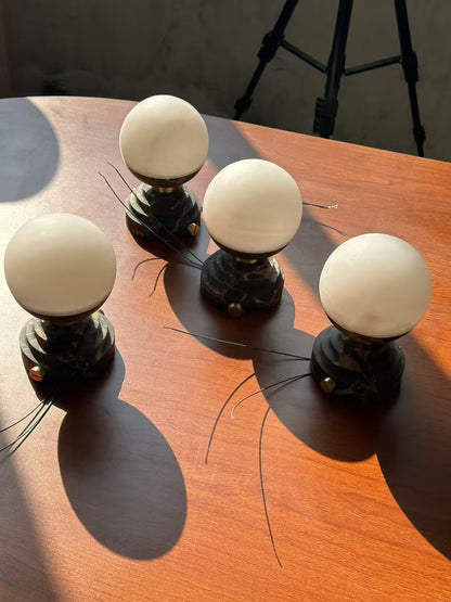 Maron Marble Table Lamp