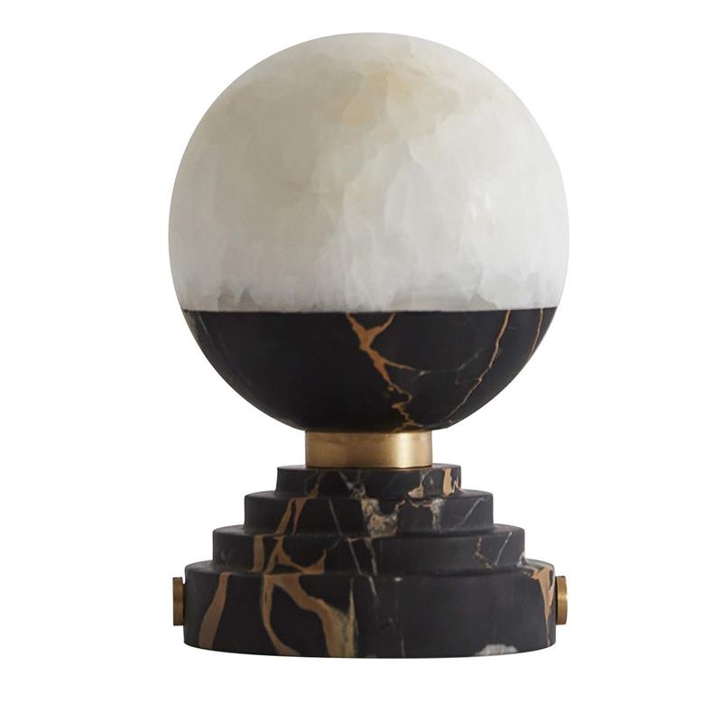 Maron Marble Table Lamp
