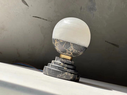 Maron Marble Table Lamp