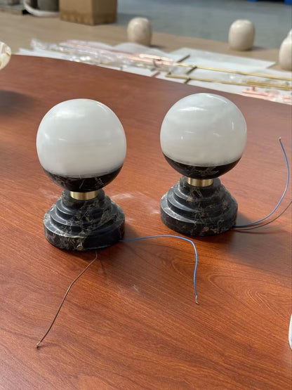 Maron Marble Wall Lamp