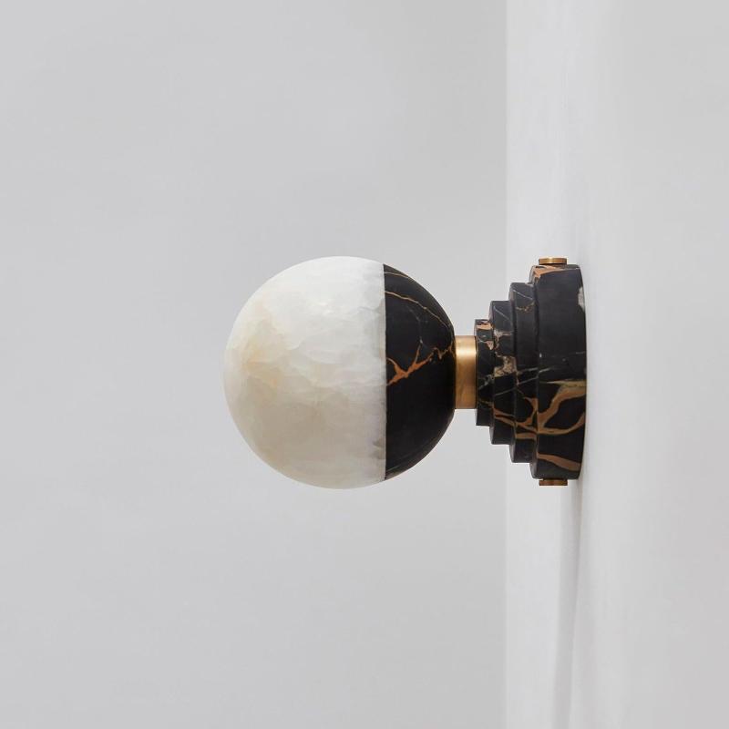 Maron Marble Wall Lamp
