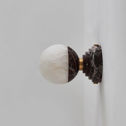 Maron Marble Wall Lamp
