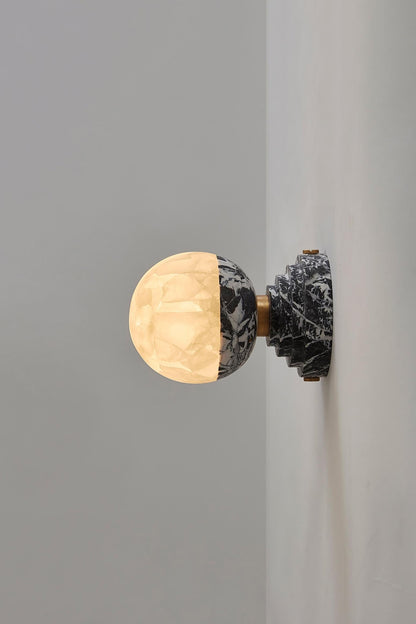 Maron Marble Wall Lamp