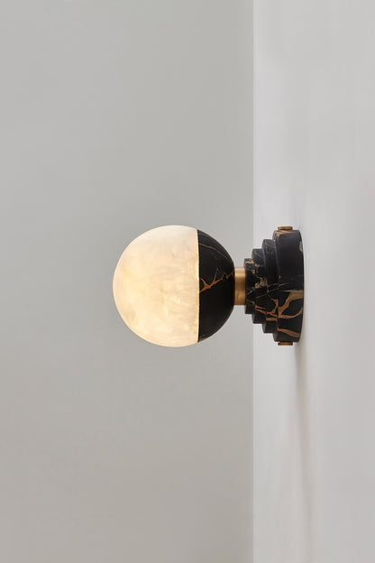 Maron Marble Wall Lamp