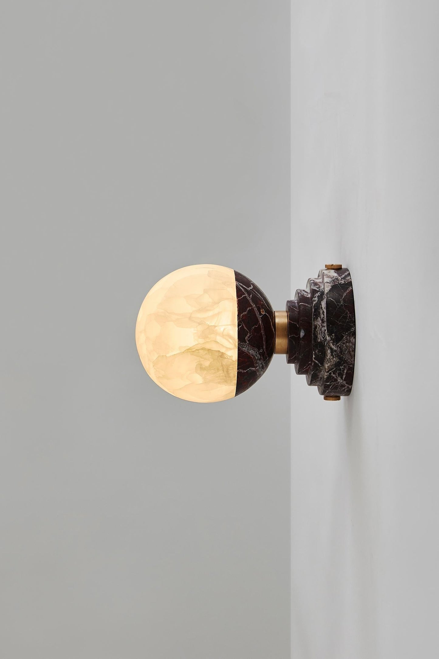 Maron Marble Wall Lamp