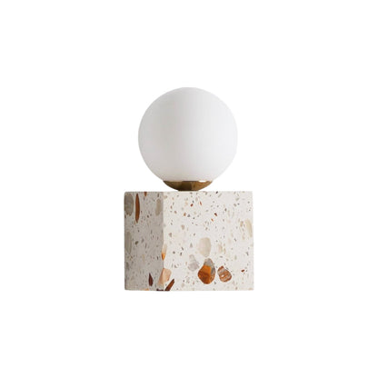 Elmine Terrazzo Cube Wall Sconce