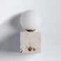 Elmine Terrazzo Cube Wall Sconce