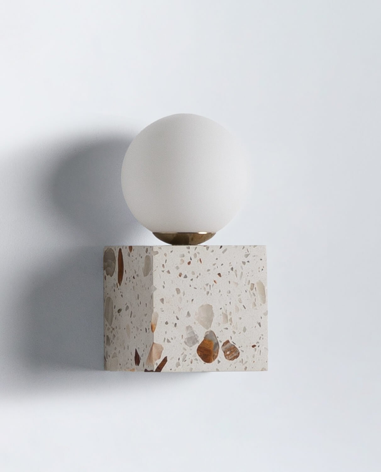 Elmine Terrazzo Cube Wall Sconce