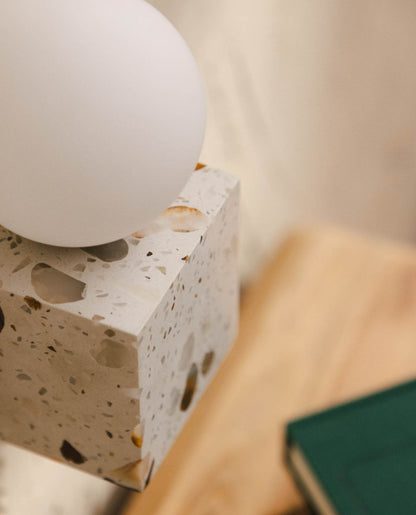 Elmine Terrazzo Cube Wall Sconce