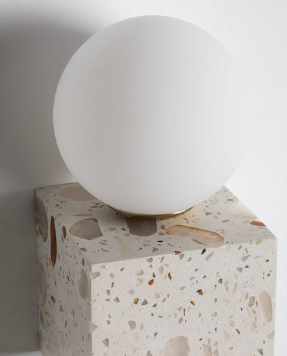 Elmine Terrazzo Cube Wall Sconce