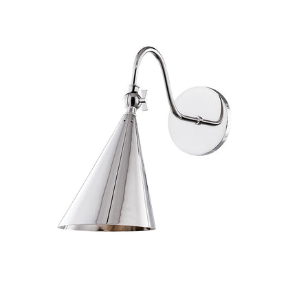 Trumpet Brass Wall Lamp