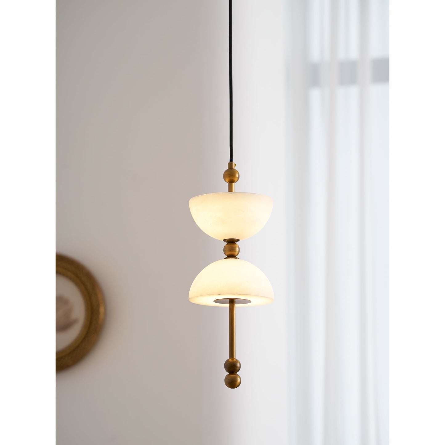 Fairholm Alabaster Pendant Lamp
