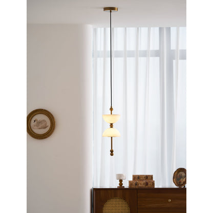 Fairholm Alabaster Pendant Lamp