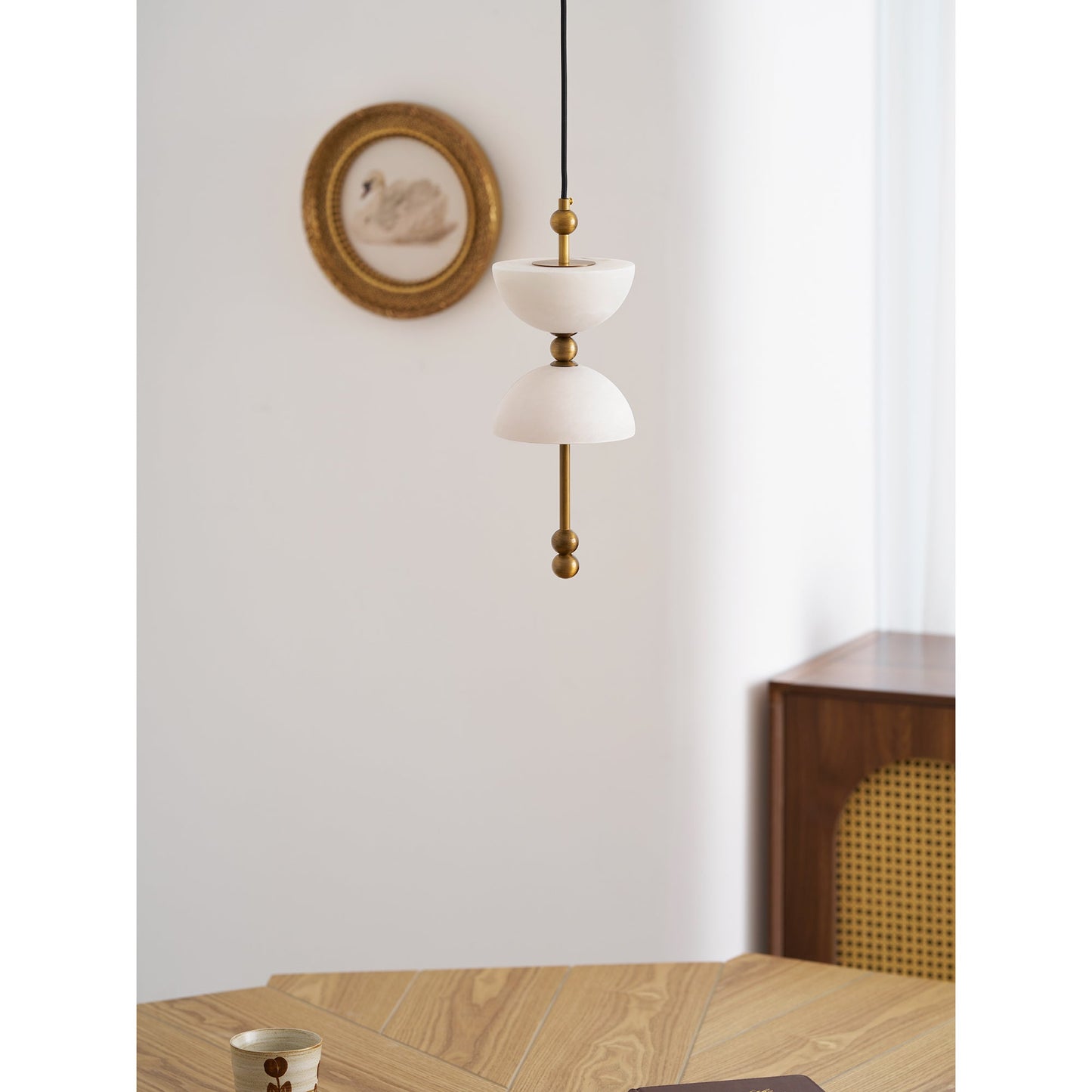 Fairholm Alabaster Pendant Lamp