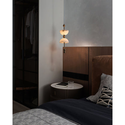 Fairholm Alabaster Pendant Lamp