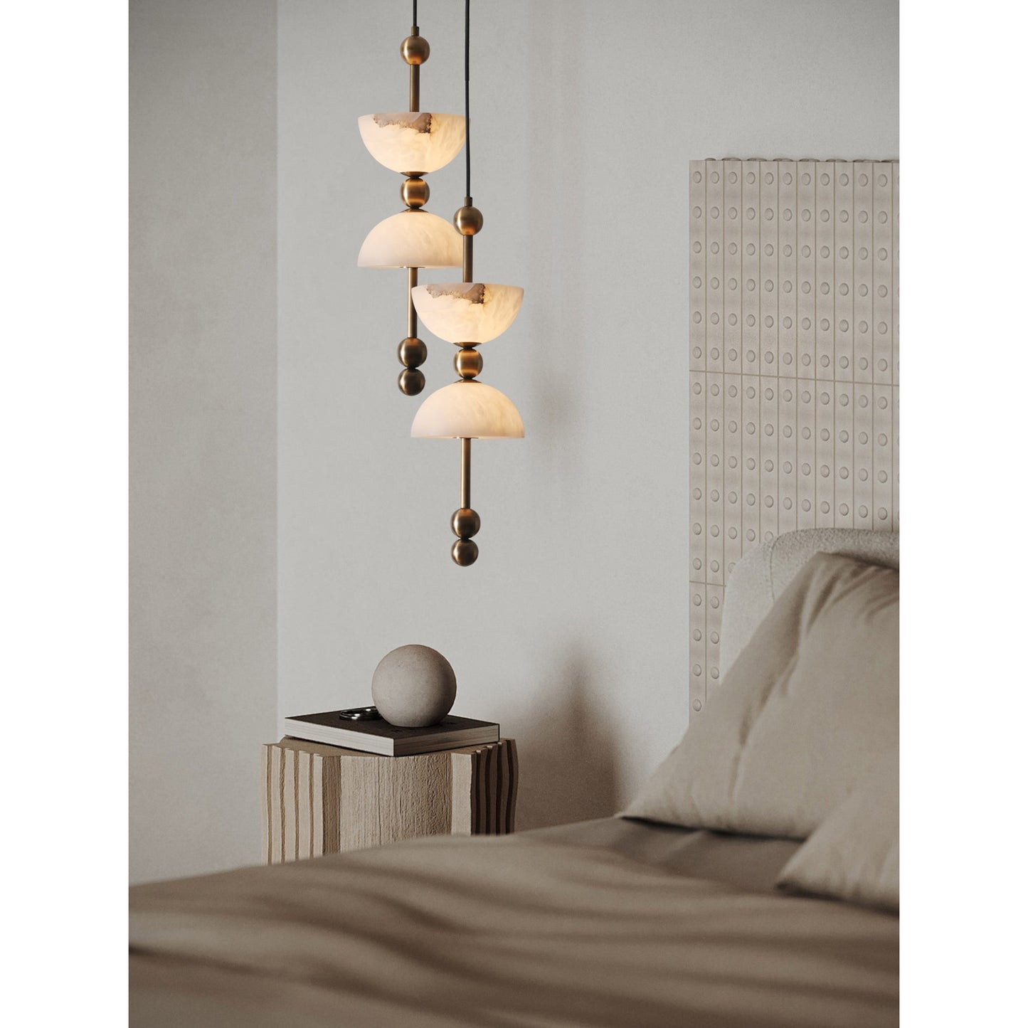 Fairholm Alabaster Pendant Lamp
